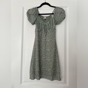 Women’s Summer Dress Green XS